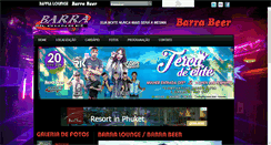Desktop Screenshot of barralounge.com.br